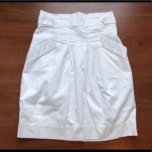 BCBG Stella Paper Bag Knee Length Skirt